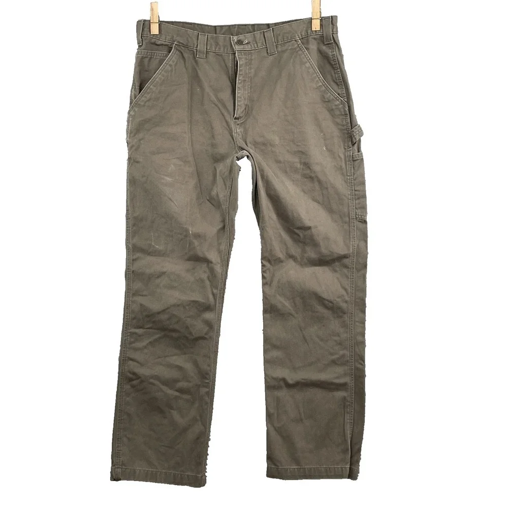 Carhartt Carpenter Pants Men's 36x29* Brown Workwear Skater Y2k 90s Utility Hike